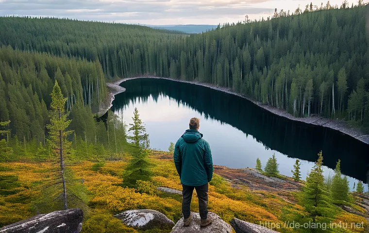 핀란드어 문법 개요 - **Prompt**: "A focused young adult (20s-30s, neutral gender) sitting comfortably at a rustic wooden ...