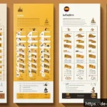 태국어 로마자 표기법 - A detailed educational infographic illustrating the basics of the Thai script and its romanization f...